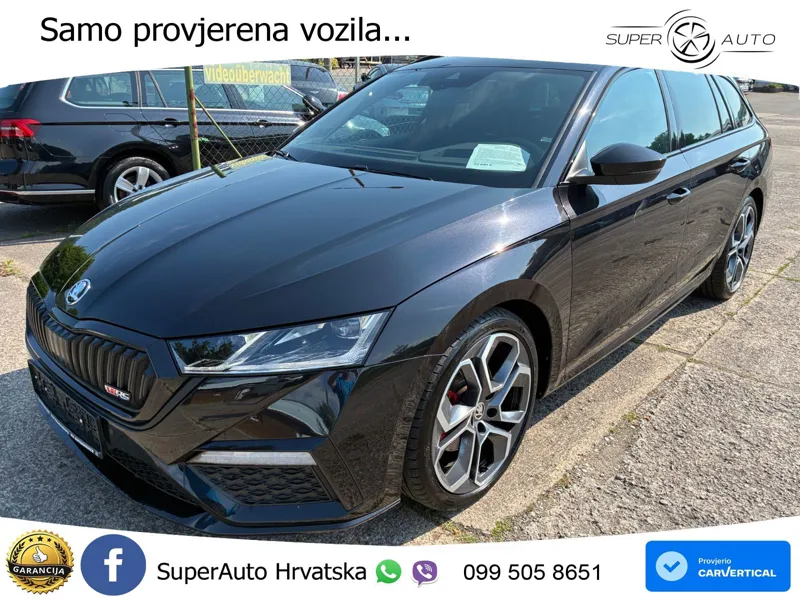 Škoda Octavia Combi RS 2.0 TDI (200 KS) DSG LED+GR SJED+ACC