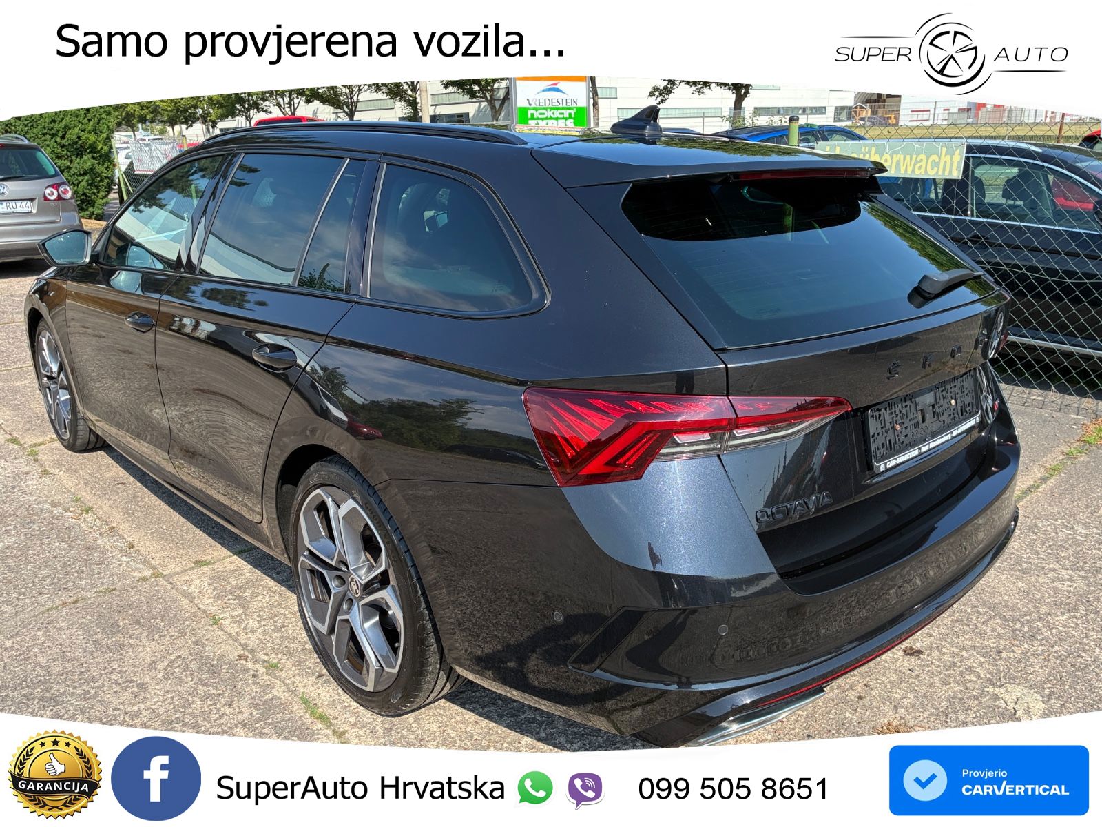 Škoda Octavia Combi RS 2.0 TDI (200 KS) DSG LED+GR SJED+ACC