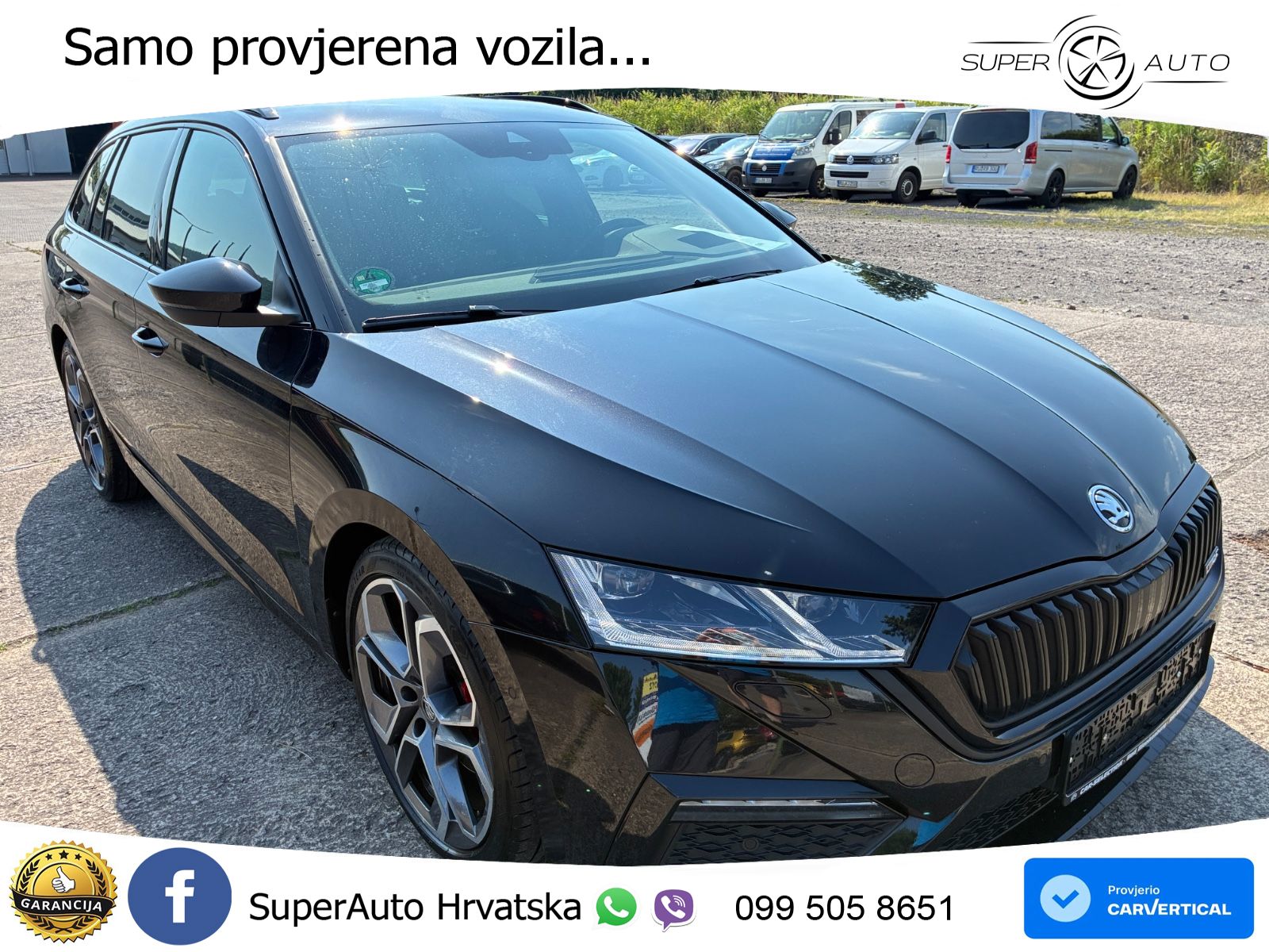 Škoda Octavia Combi RS 2.0 TDI (200 KS) DSG LED+GR SJED+ACC
