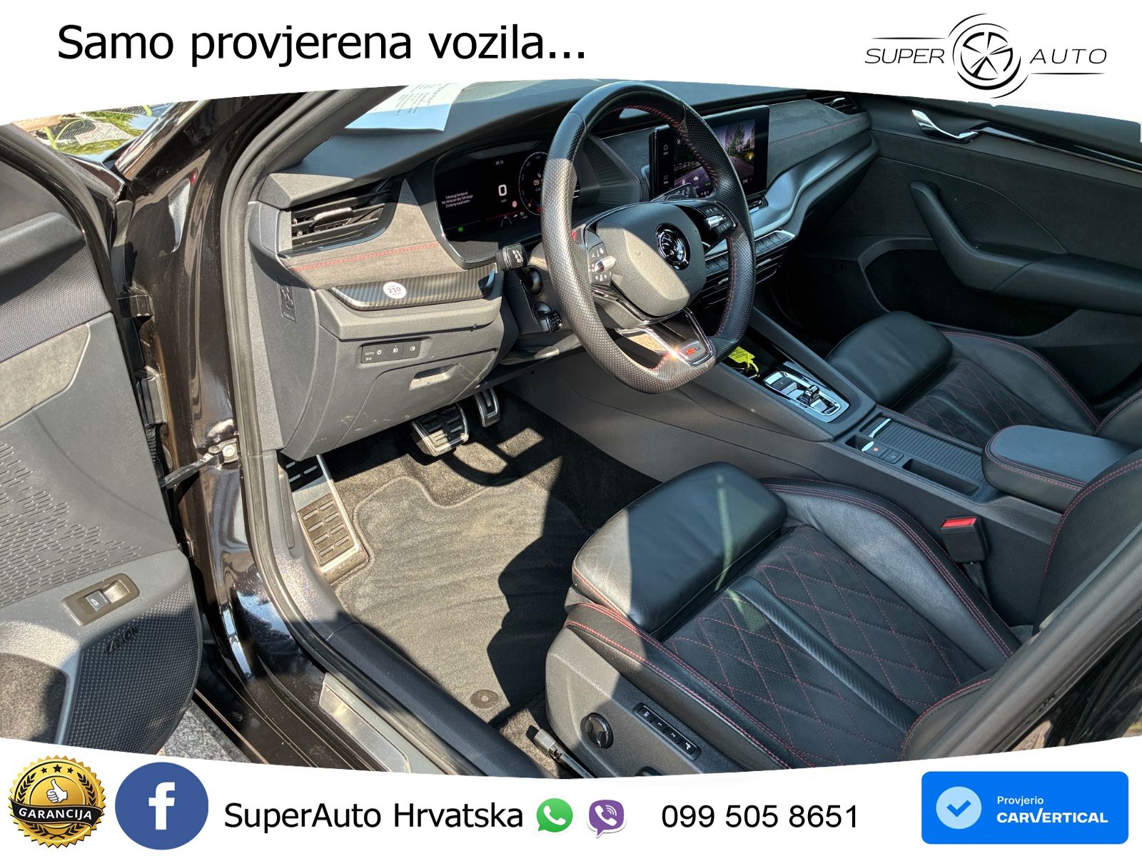 Škoda Octavia Combi RS 2.0 TDI (200 KS) DSG LED+GR SJED+ACC