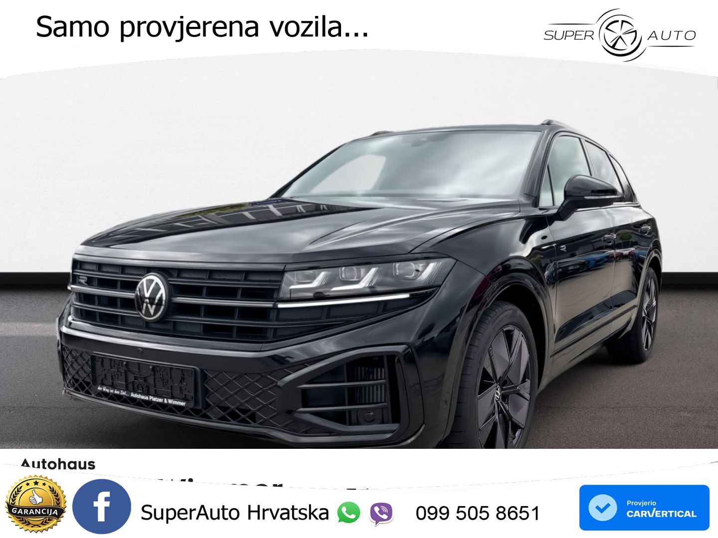 Volkswagen Touareg 3.0 V6 TSI (340 KS) 4MOTION Tiptronic ZRAČNI+ACC+4xGR SJED+KAM