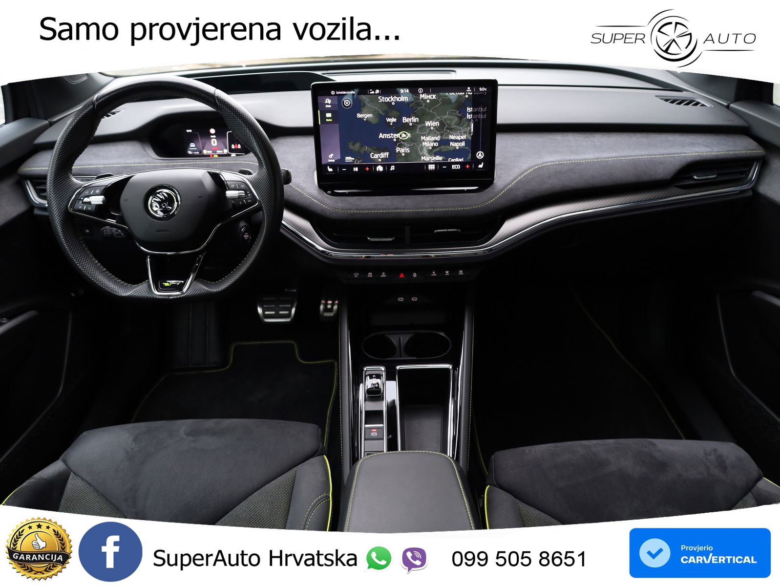 Škoda Enyaq iV RS 82 kWh (299 KS) AWD Lounge LED+GR SJED+ACC