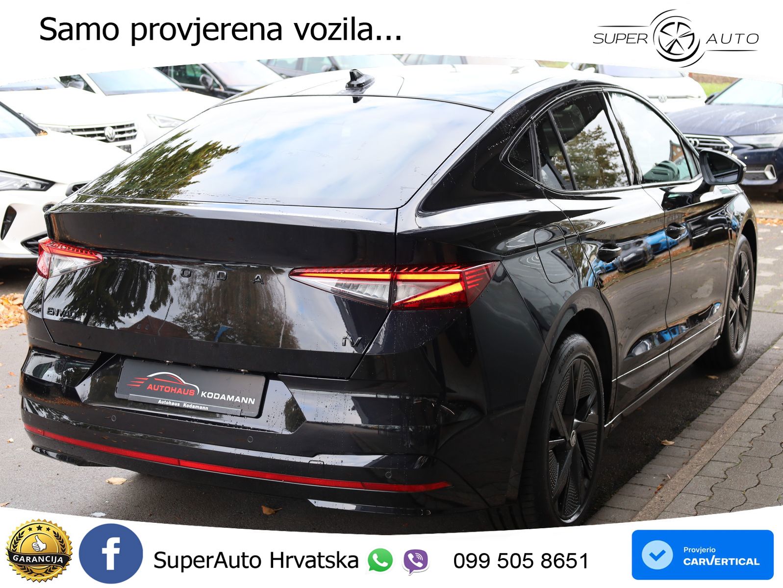 Škoda Enyaq iV RS 82 kWh (299 KS) AWD Lounge LED+GR SJED+ACC
