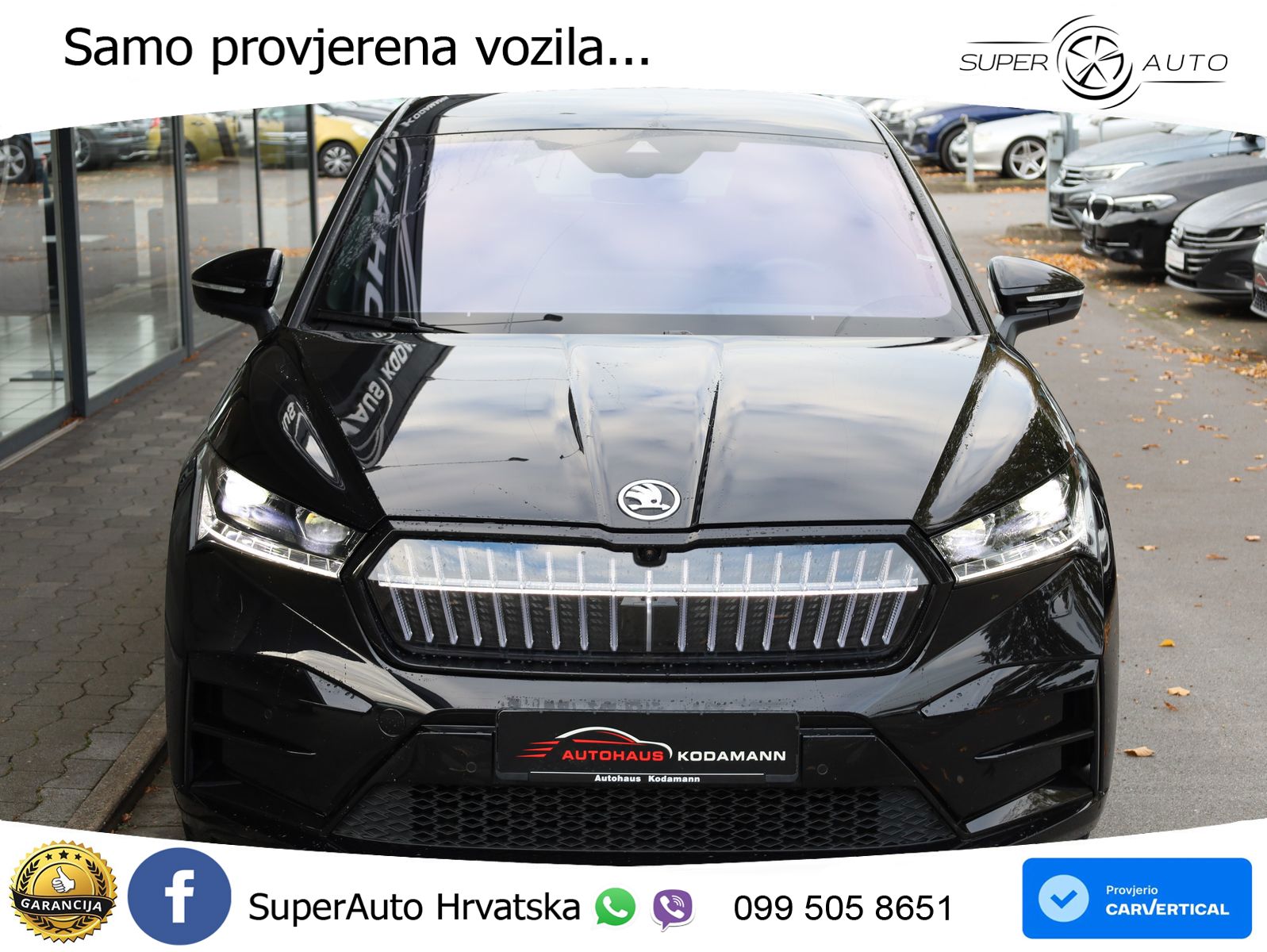 Škoda Enyaq iV RS 82 kWh (299 KS) AWD Lounge LED+GR SJED+ACC