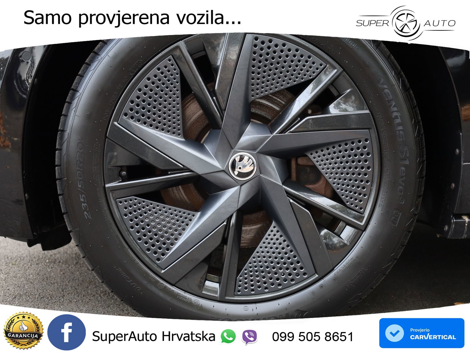 Škoda Enyaq iV RS 82 kWh (299 KS) AWD Lounge LED+GR SJED+ACC