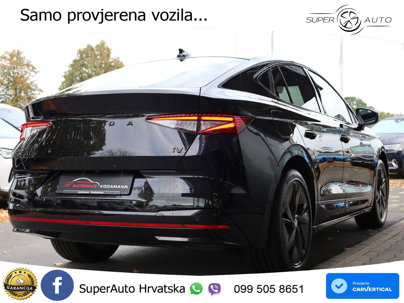 Škoda Enyaq iV RS 82 kWh (299 KS) AWD Lounge LED+GR SJED+ACC