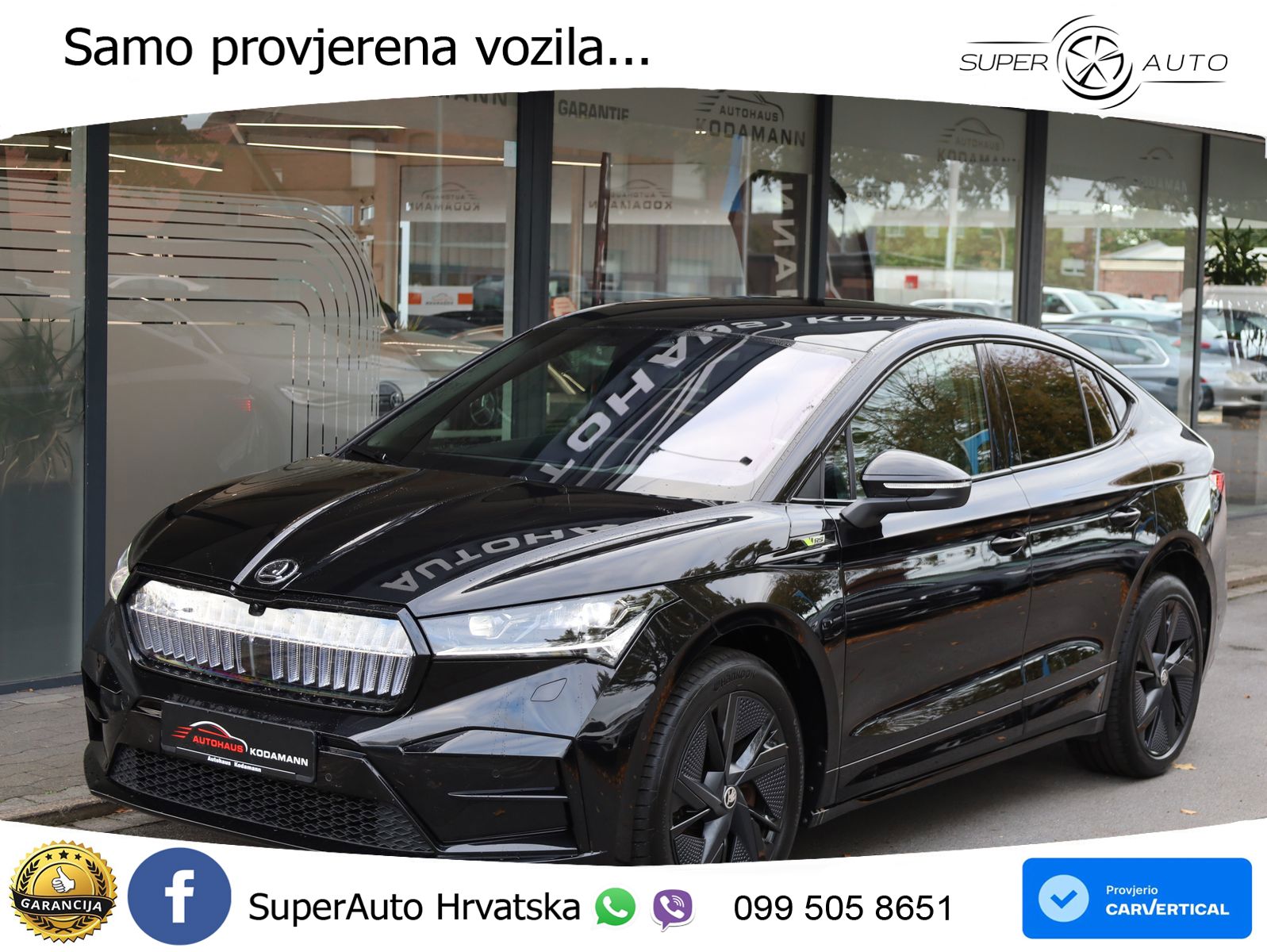 Škoda Enyaq iV RS 82 kWh (299 KS) AWD Lounge LED+GR SJED+ACC