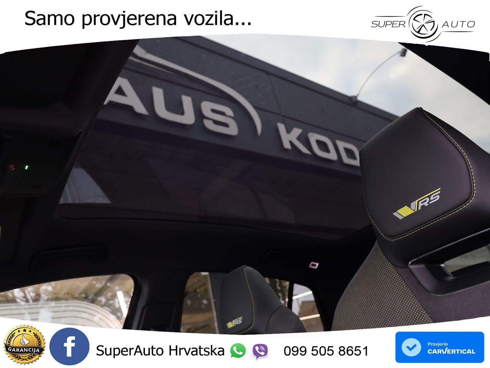 Škoda Enyaq iV RS 82 kWh (299 KS) AWD Lounge LED+GR SJED+ACC
