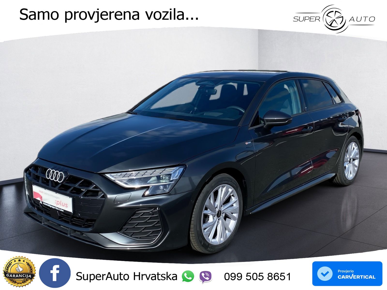 Audi A3 35 TFSI (150 KS) S tronic S line LED+GR SJED+ACC