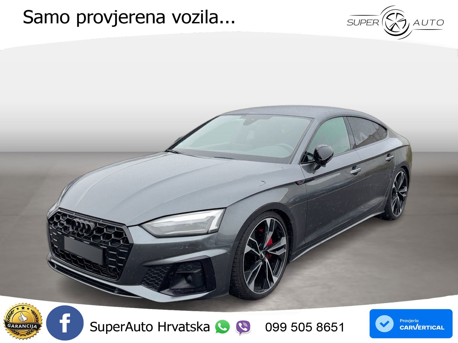 Audi A5 Sportback 45 TFSI (245 KS) quattro ultra S tronic S line LED+GR SJED+ACC