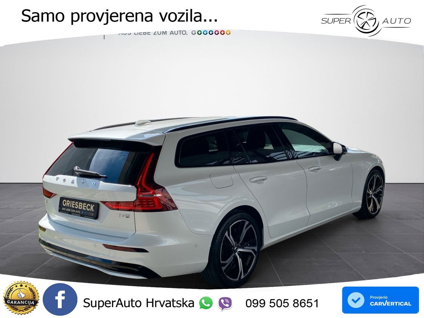 Volvo V60 2.0 T8 AWD Geartronic LED+GR SJED+ACC