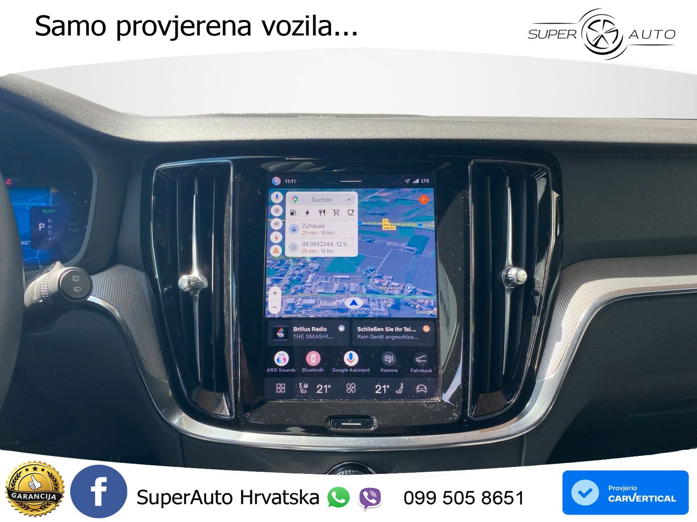 Volvo V60 2.0 T8 AWD Geartronic LED+GR SJED+ACC