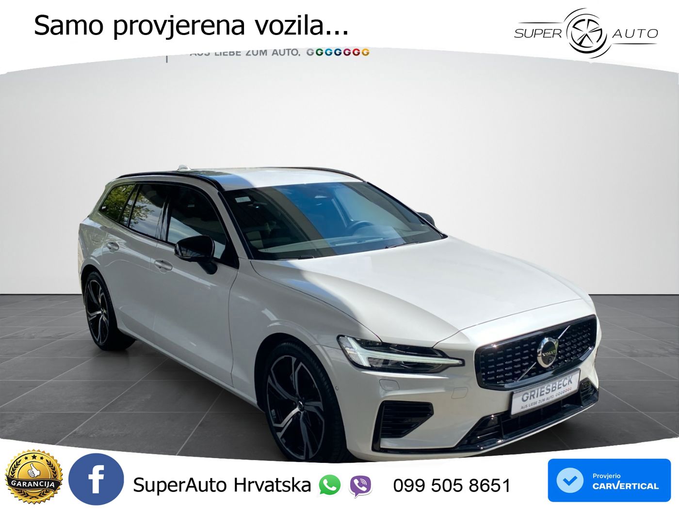 Volvo V60 2.0 T8 AWD Geartronic LED+GR SJED+ACC