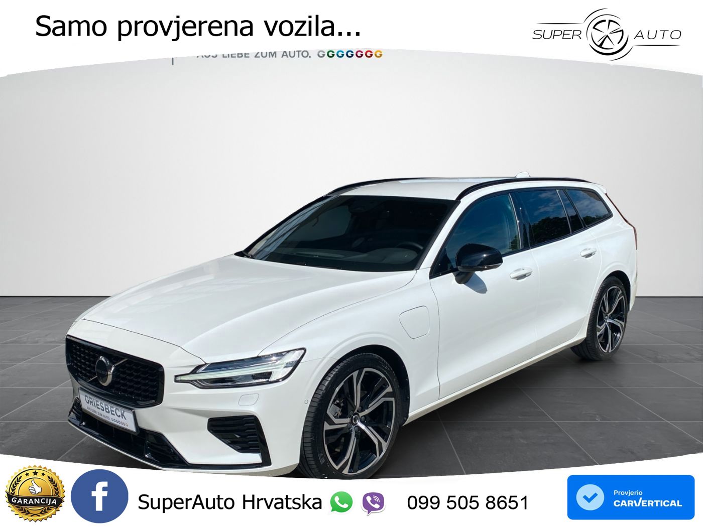 Volvo V60 2.0 T8 AWD Geartronic LED+GR SJED+ACC