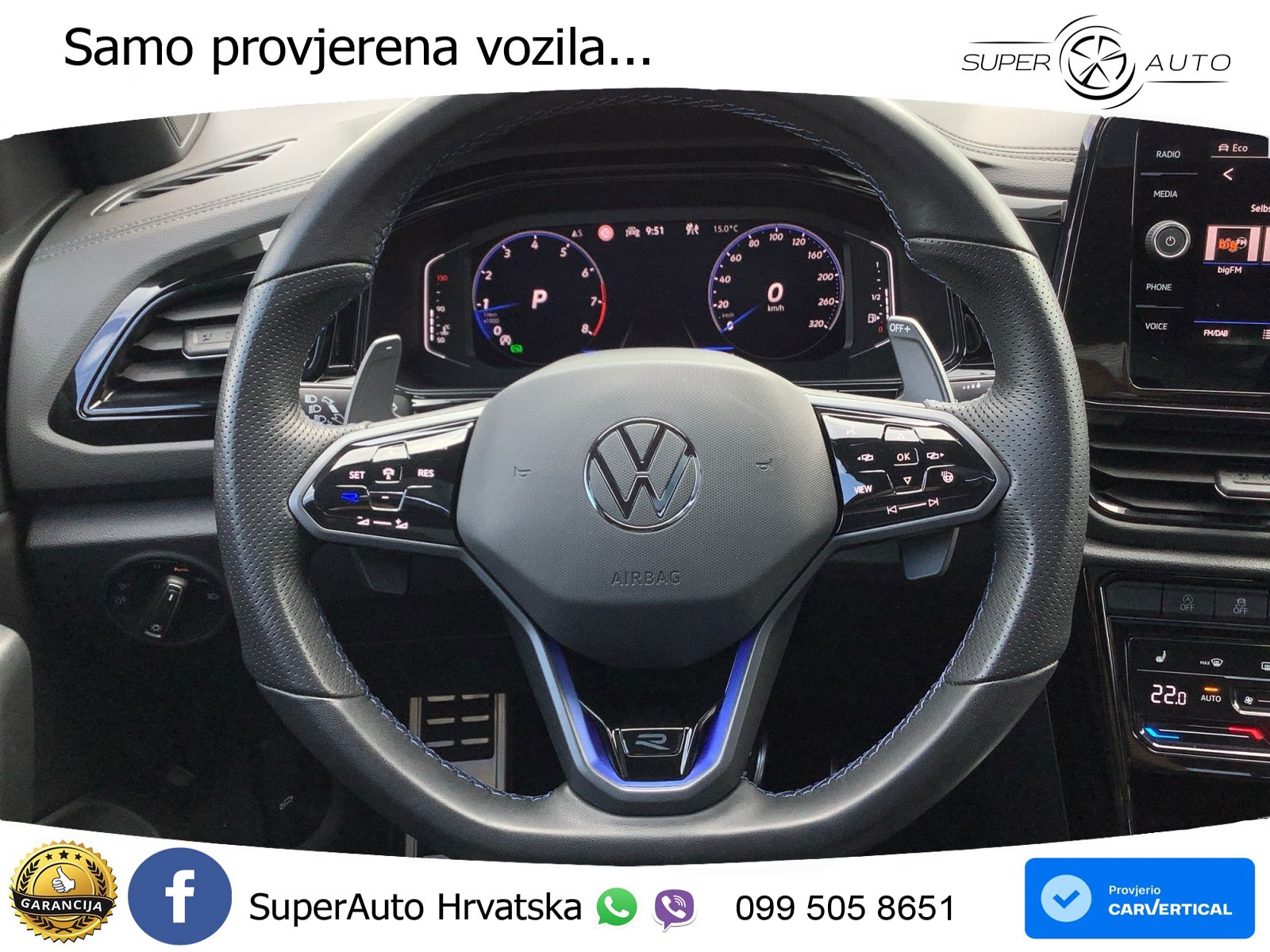Volkswagen T-Roc I R 2.0 TSI (300 KS) OPF 4M DSG LED+GR SJED+ACC