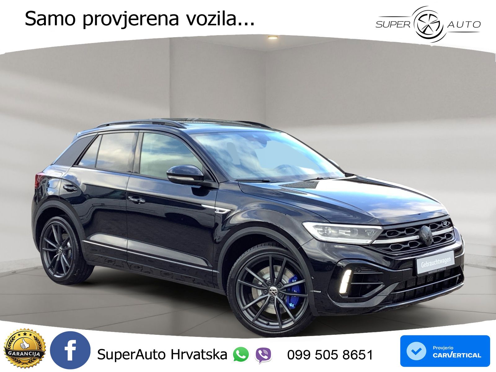 Volkswagen T-Roc I R 2.0 TSI (300 KS) OPF 4M DSG LED+GR SJED+ACC