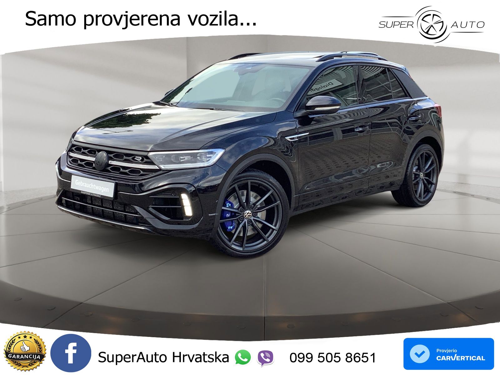 Volkswagen T-Roc I R 2.0 TSI (300 KS) OPF 4M DSG LED+GR SJED+ACC