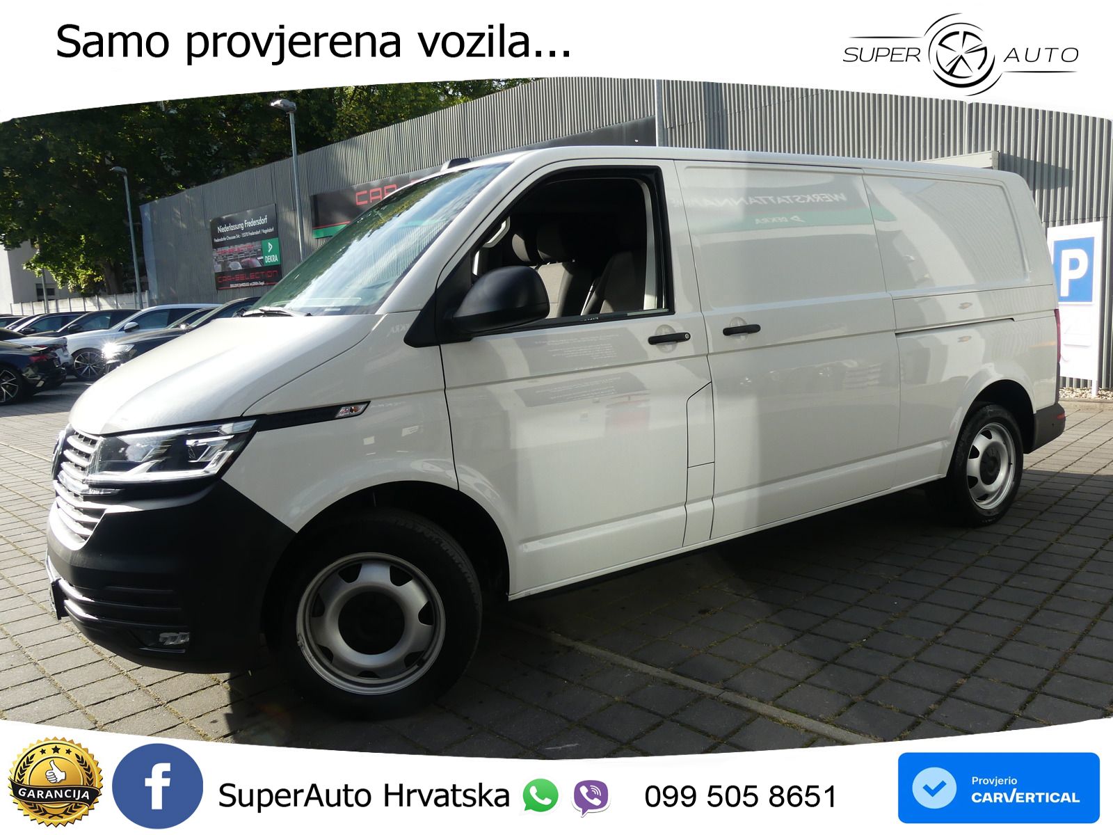 Volkswagen T6.1 Transporter Kasten 4MOT Lang 2xS-TÜR/LED/ST 204 KS