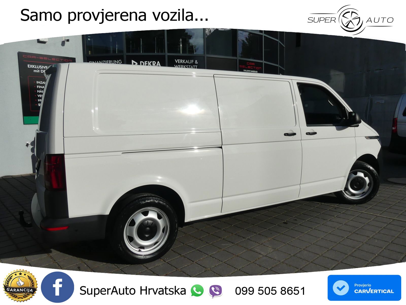 Volkswagen T6.1 Transporter Kasten 4MOT Lang 2xS-TÜR/LED/ST 204 KS