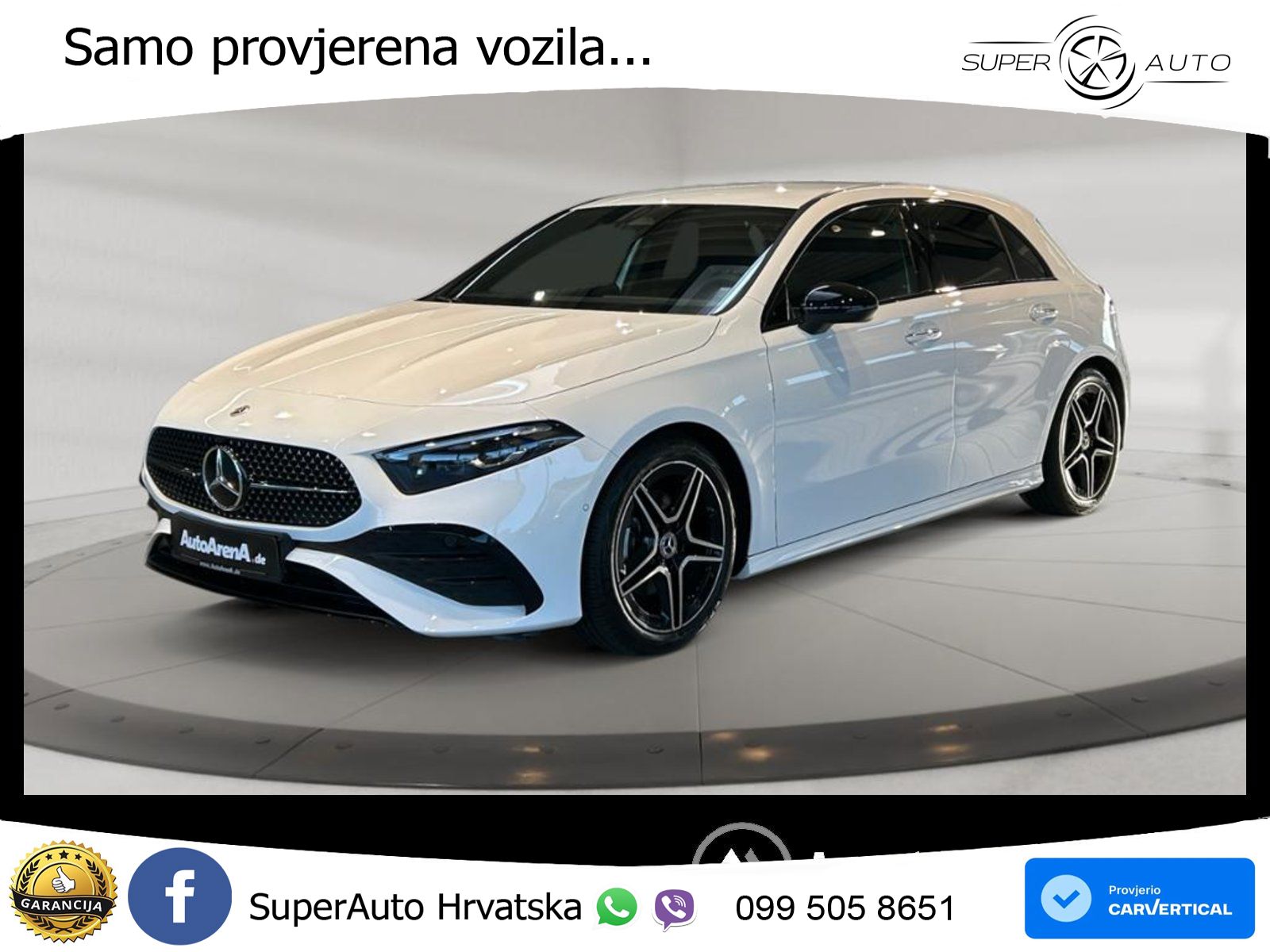 Mercedes-Benz A 200d 8G-DCT AMG LED+GR SJED+ACC