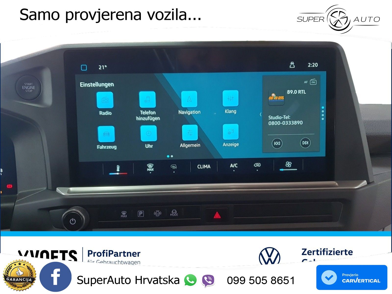 Volkswagen Transporter Kasten KR 2.0 TDI AHK+RearView+LED+P 150 KS