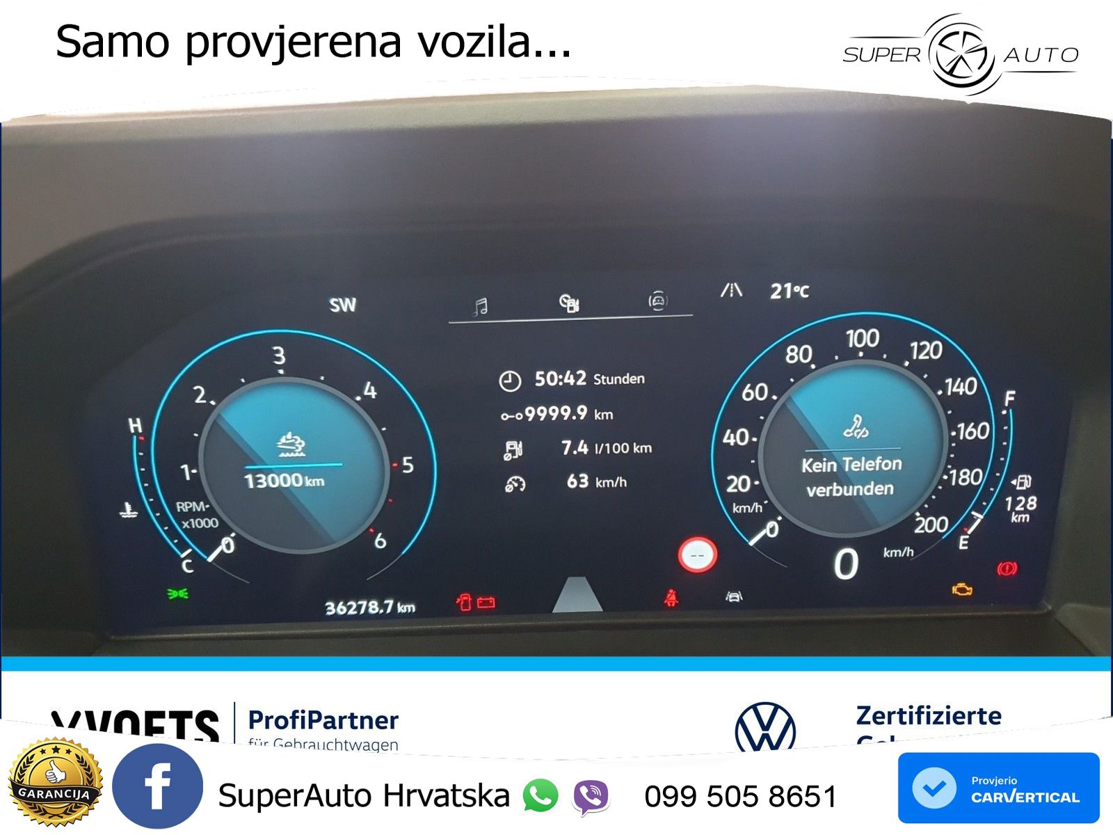 Volkswagen Transporter Kasten KR 2.0 TDI AHK+RearView+LED+P 150 KS