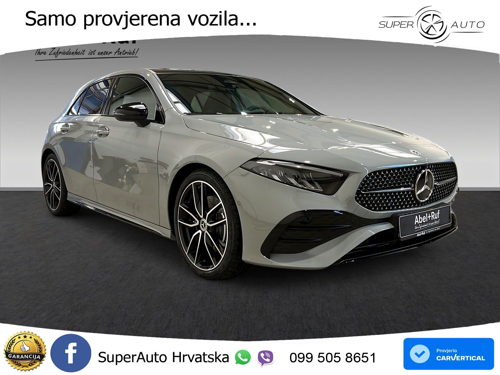 Mercedes-Benz A 220 4MATIC 8G-DCT AMG LED+GR SJED+ACC