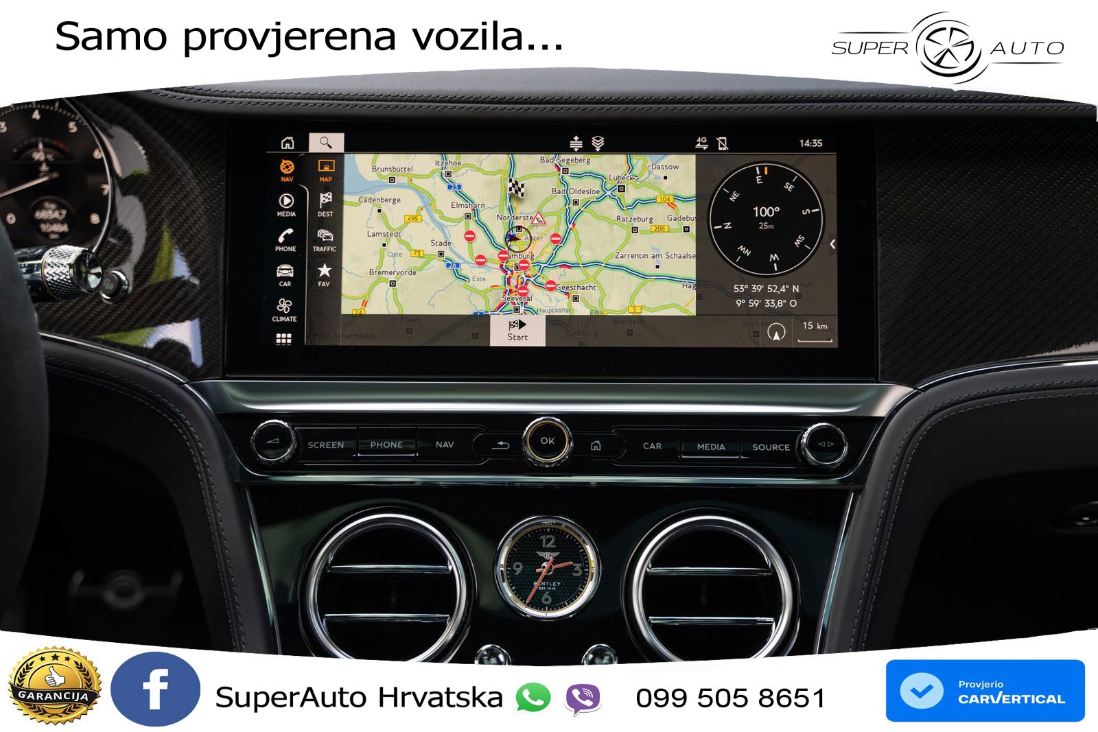 Bentley Continental GT III 4.0 V8 (550 KS) AWD Automatic LED+GR SJED+ACC