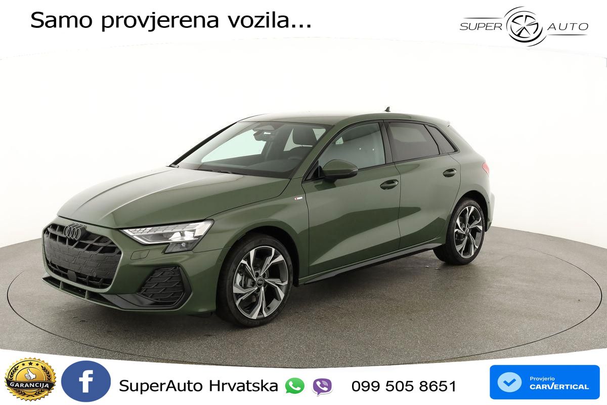 Audi A3 Sportback 40 TFSI (204 KS) quattro S tronic S line