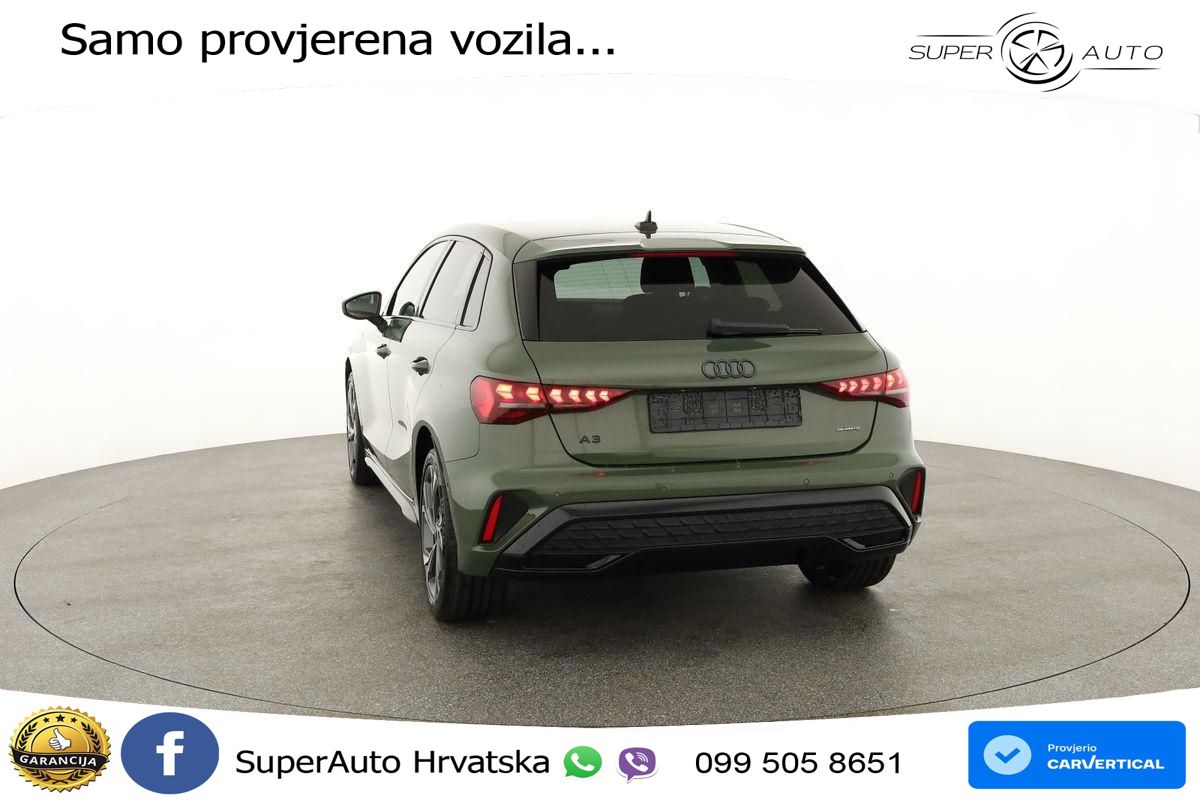 Audi A3 Sportback 40 TFSI (204 KS) quattro S tronic S line