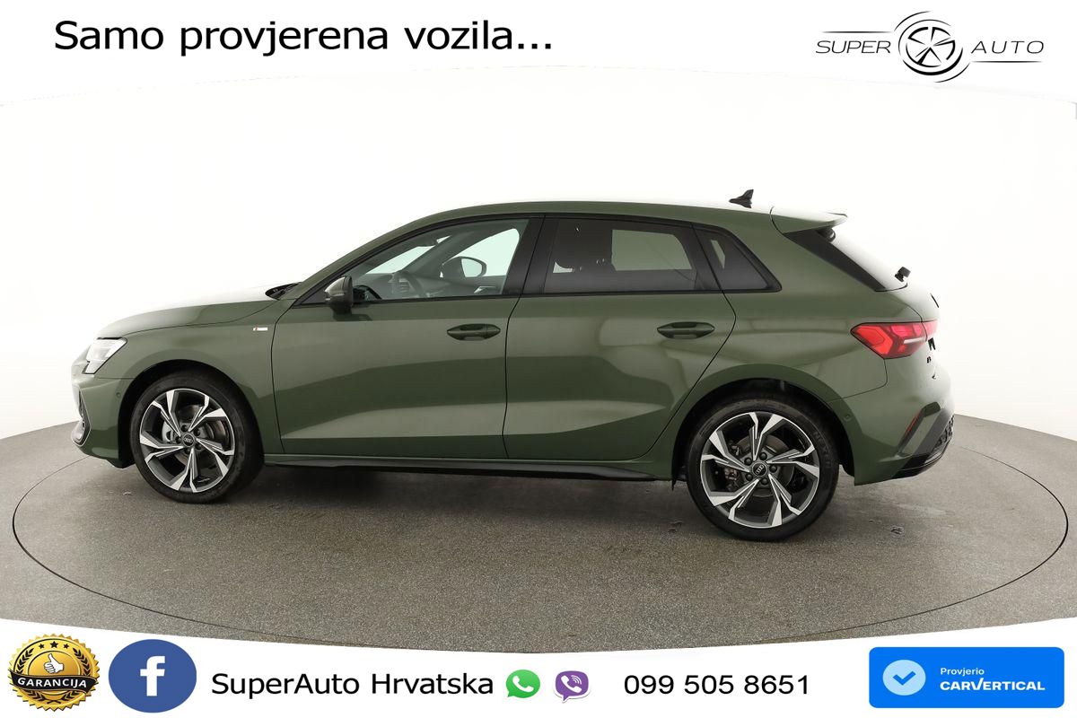 Audi A3 Sportback 40 TFSI (204 KS) quattro S tronic S line