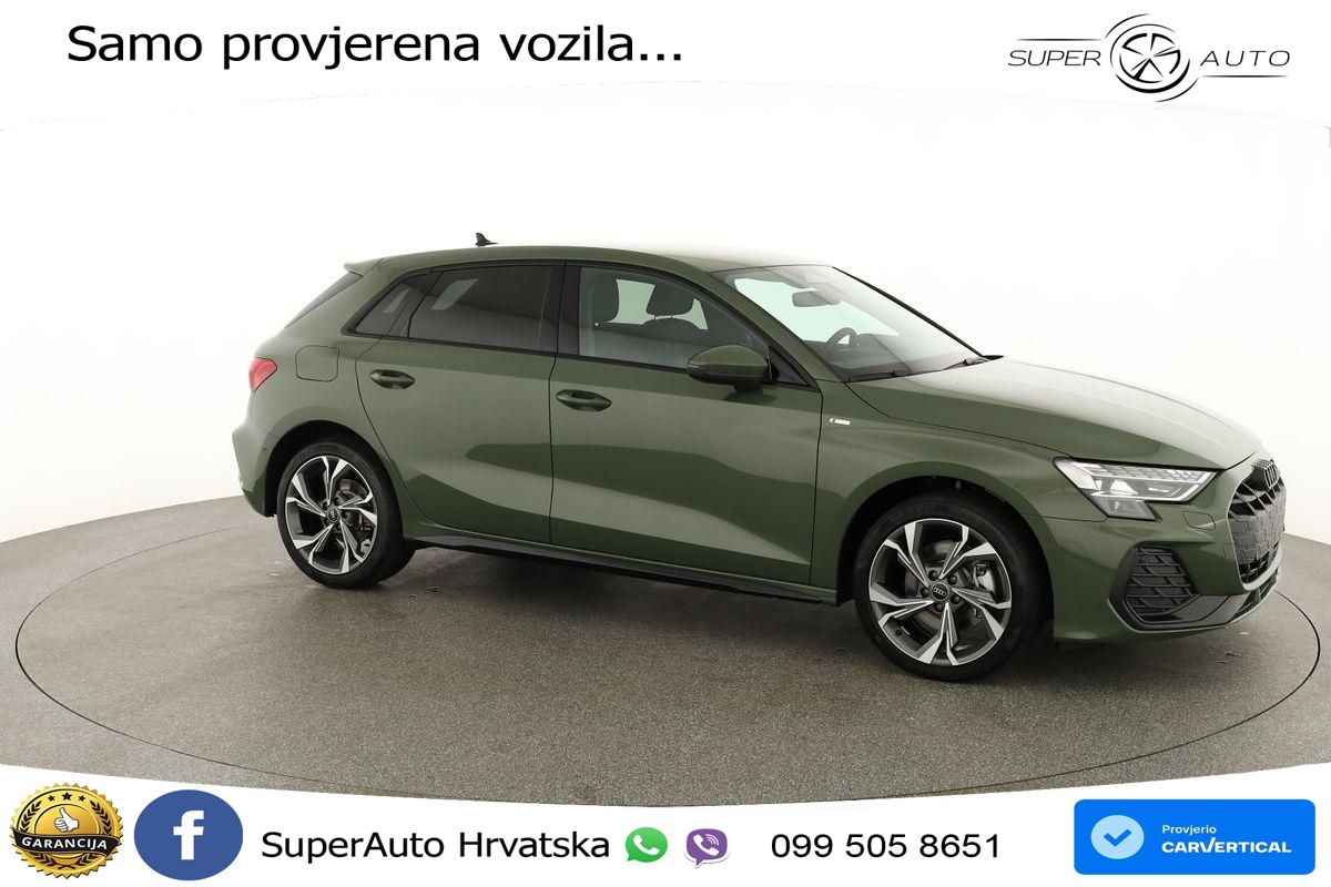 Audi A3 Sportback 40 TFSI (204 KS) quattro S tronic S line