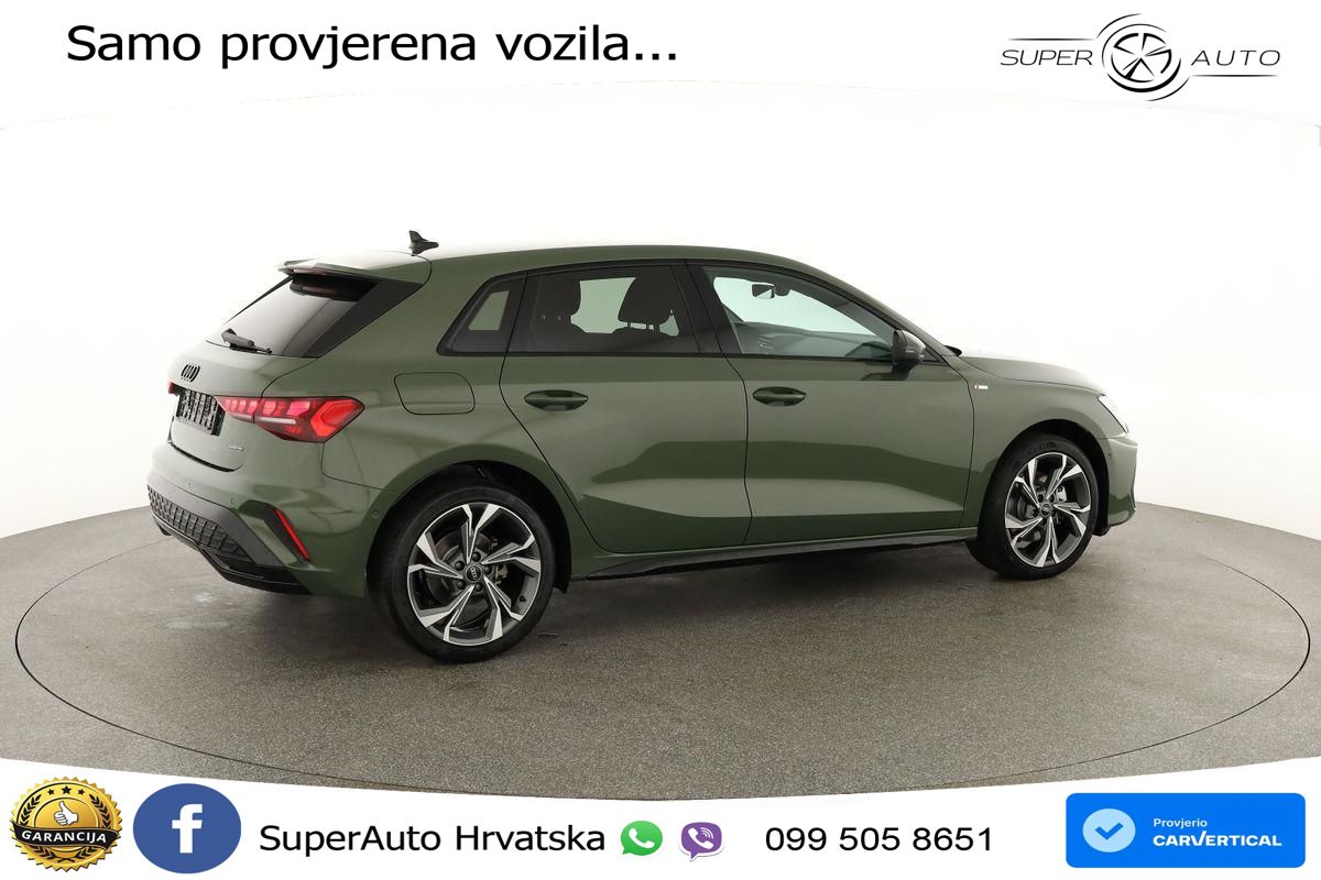 Audi A3 Sportback 40 TFSI (204 KS) quattro S tronic S line