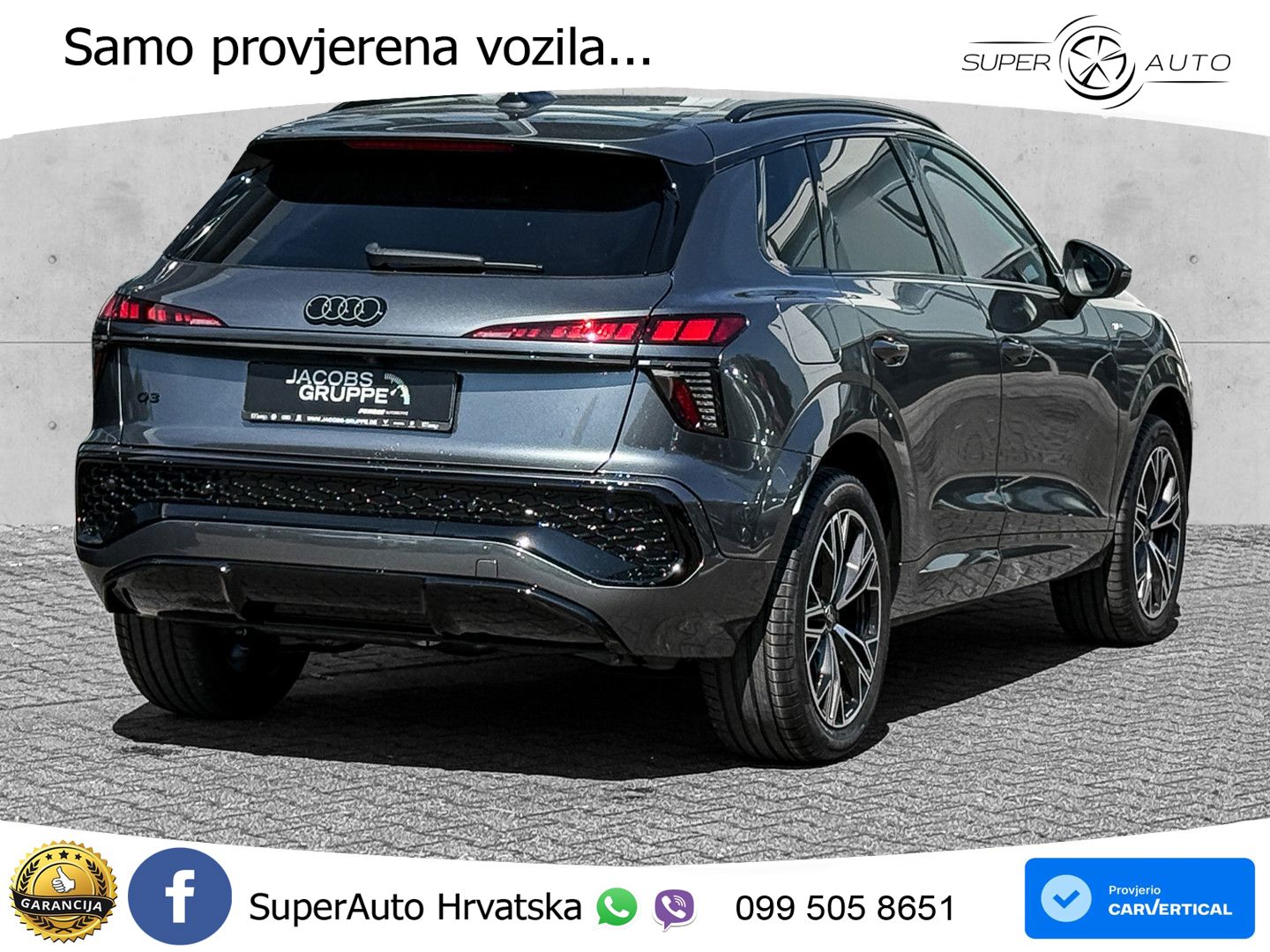 Audi Q3 2.0 TDI (150 KS) S tronic S line LED+GR SJED+ACC