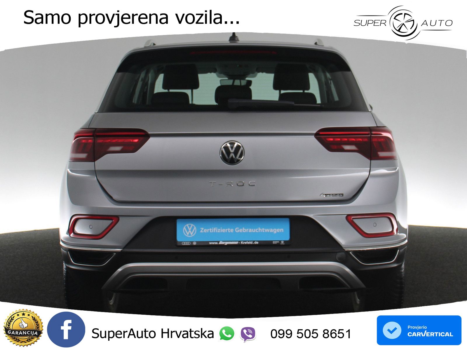 Volkswagen T-Roc I 2.0 TDI (150 KS) DSG LED+GR SJED+ACC
