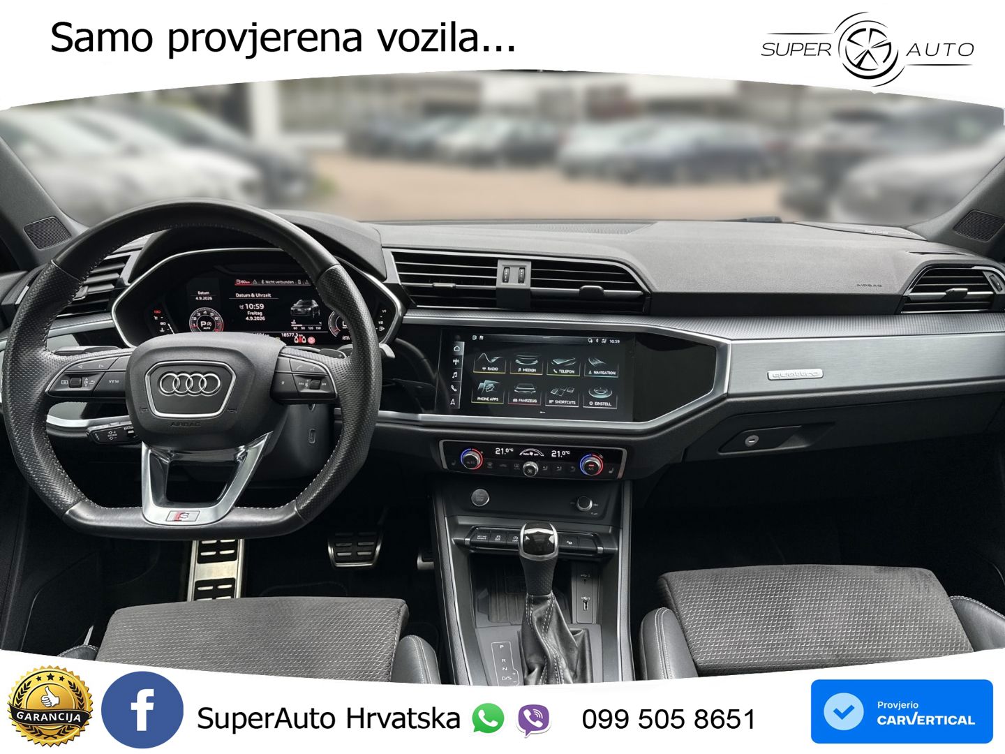 Audi Q3 45 TFSI (230 KS) quattro S tronic S line MATRIX+GR SJED+KAM