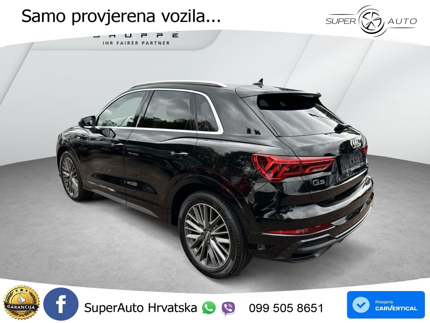 Audi Q3 45 TFSI (230 KS) quattro S tronic S line MATRIX+GR SJED+KAM