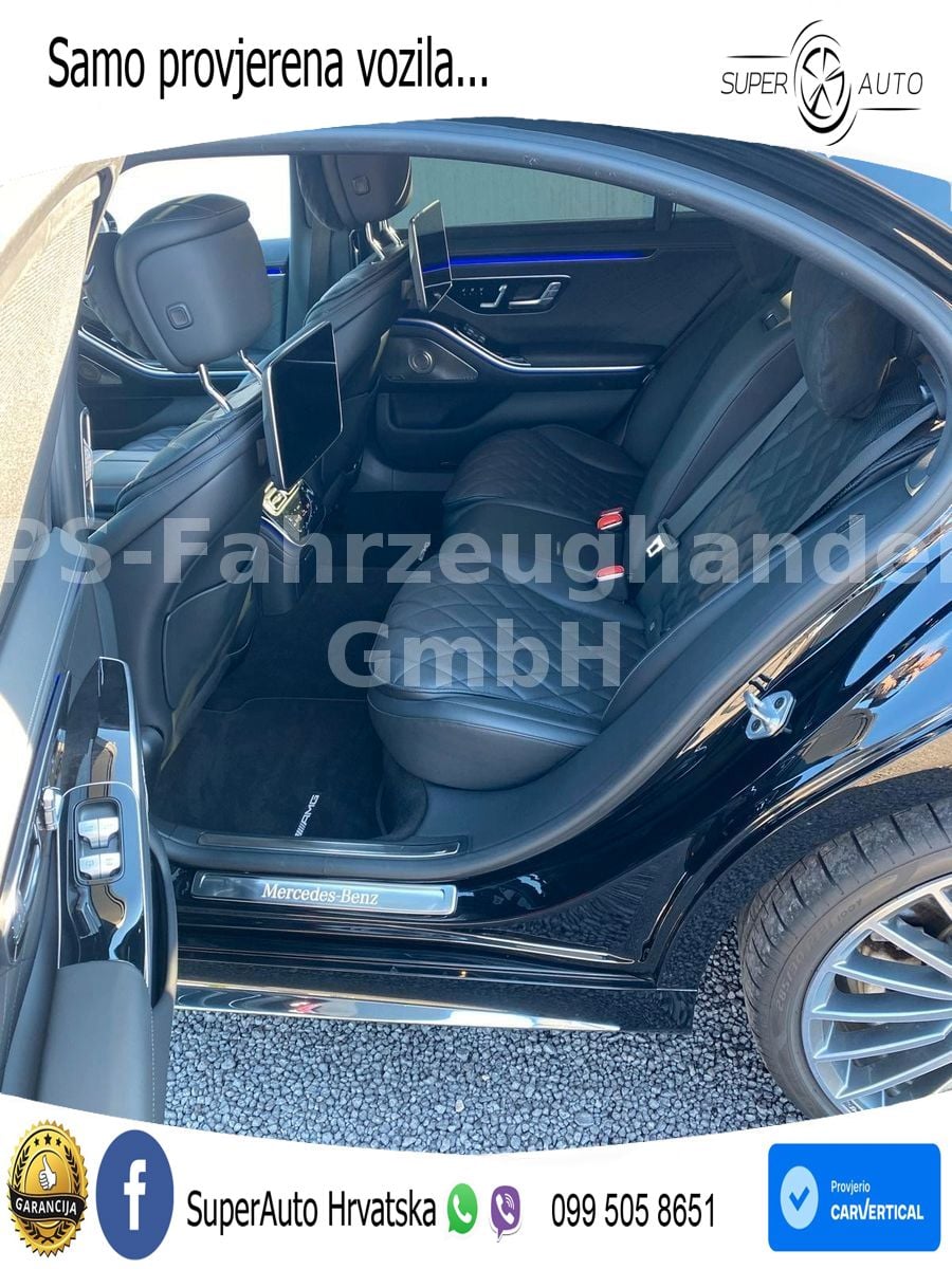 Mercedes S 580 V8 (503 KS) EQ Boost 4MATIC 9G-TRONIC ACC+HEAD+4xGR SJED+360+PANO