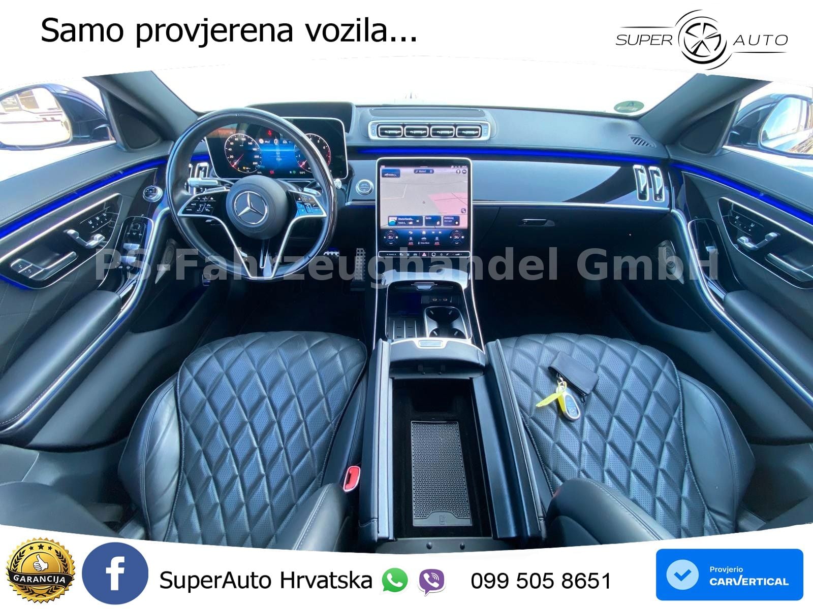 Mercedes S 580 V8 (503 KS) EQ Boost 4MATIC 9G-TRONIC ACC+HEAD+4xGR SJED+360+PANO