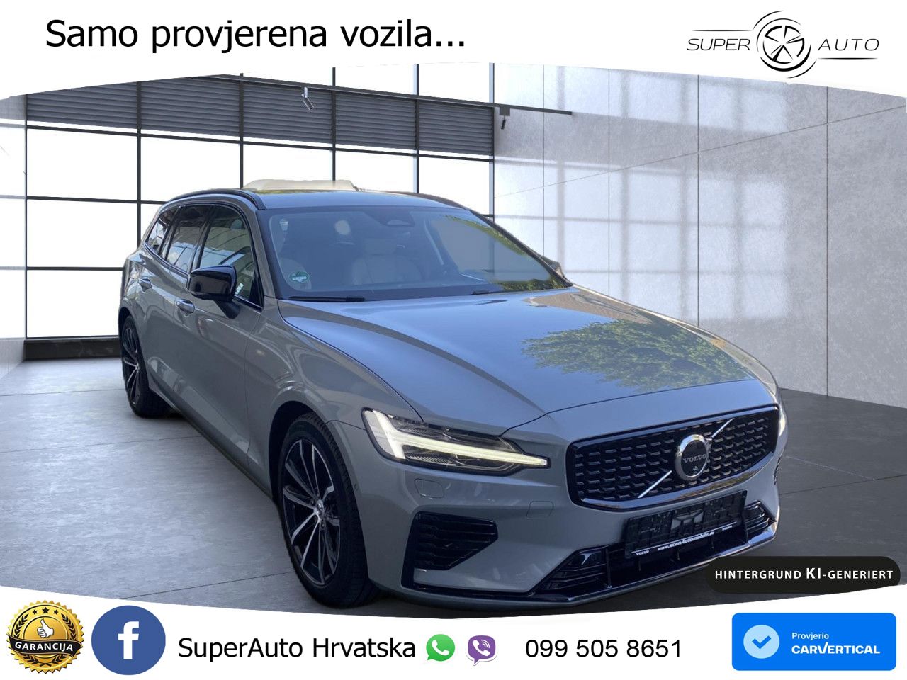 Volvo V60 2.0 T8 AWD Geartronic LED+GR SJED+ACC