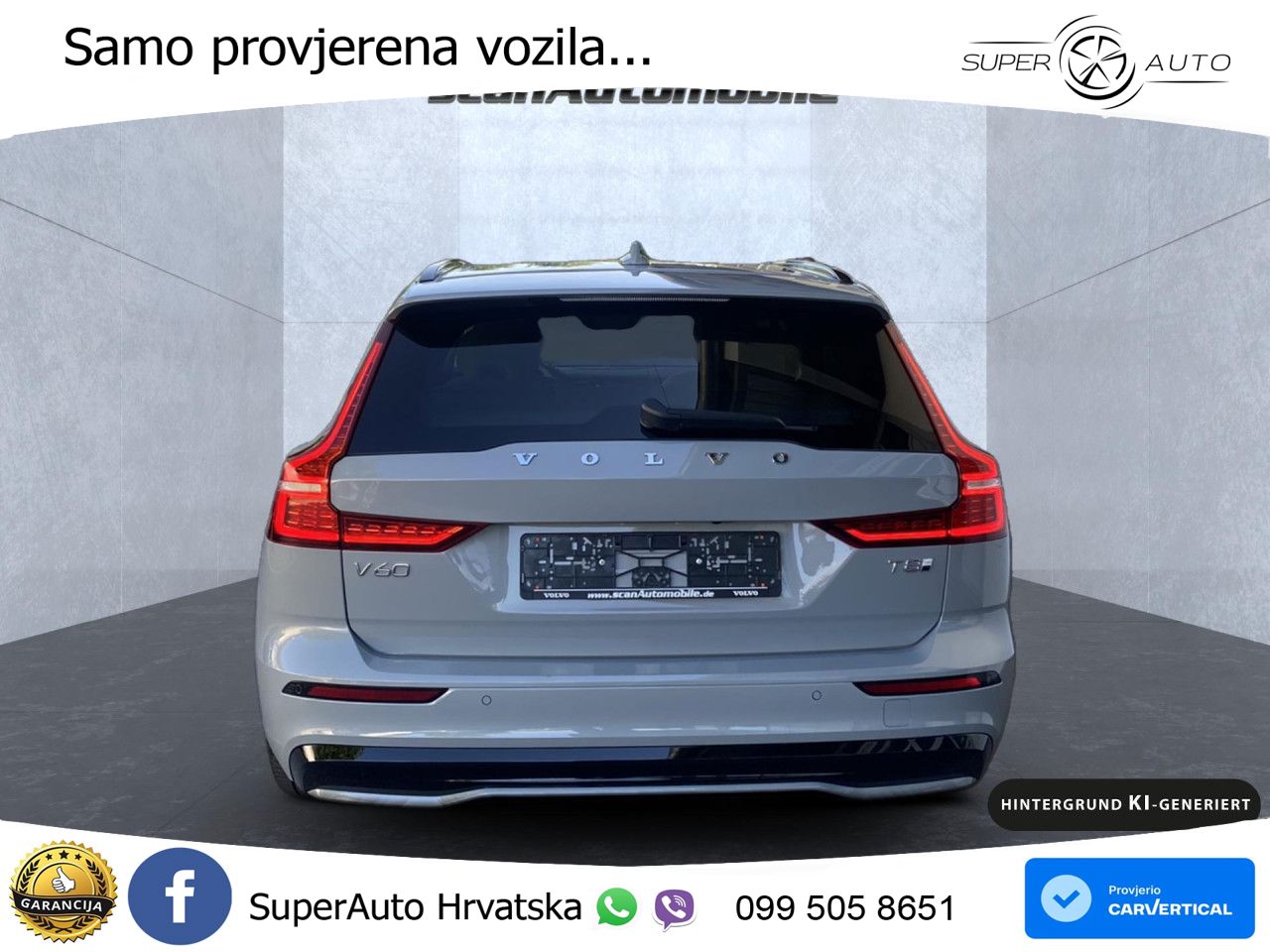 Volvo V60 2.0 T8 AWD Geartronic LED+GR SJED+ACC