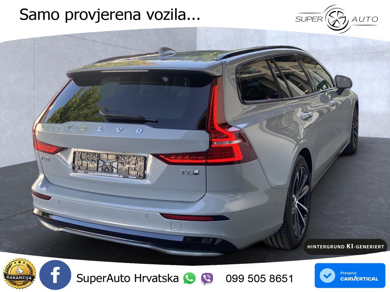Volvo V60 2.0 T8 AWD Geartronic LED+GR SJED+ACC