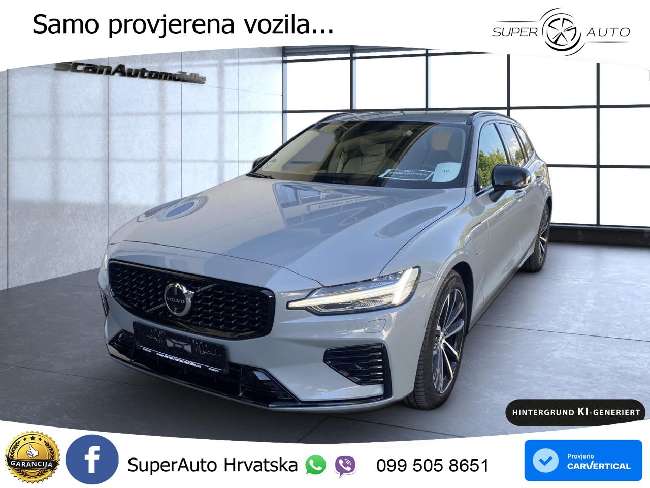 Volvo V60 2.0 T8 AWD Geartronic LED+GR SJED+ACC