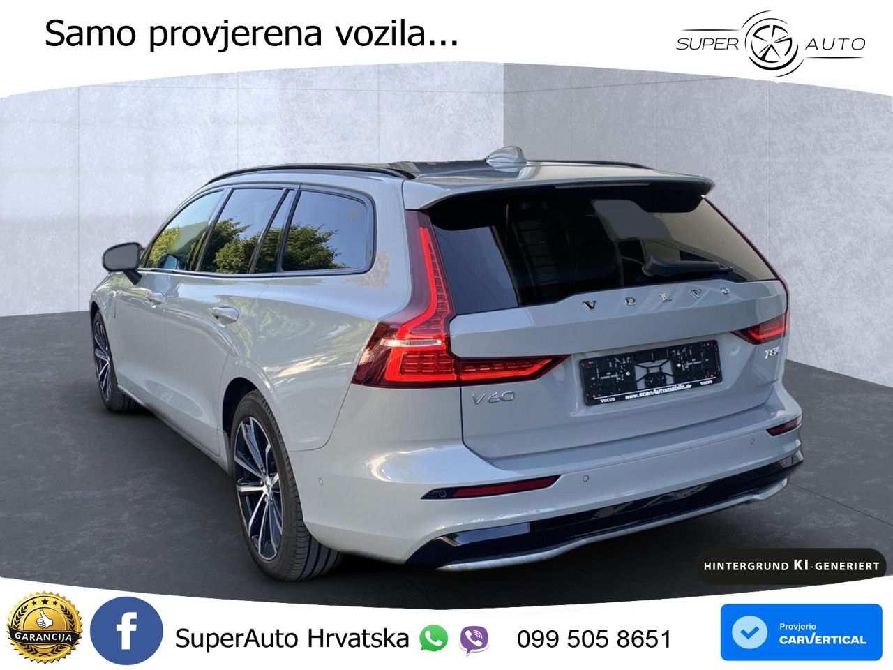 Volvo V60 2.0 T8 AWD Geartronic LED+GR SJED+ACC