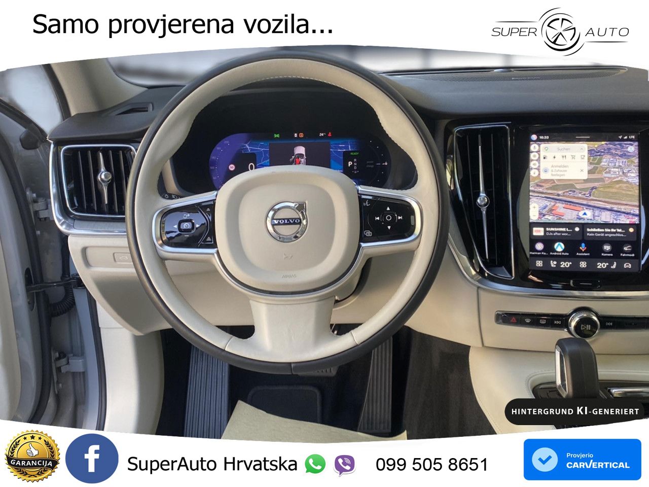 Volvo V60 2.0 T8 AWD Geartronic LED+GR SJED+ACC
