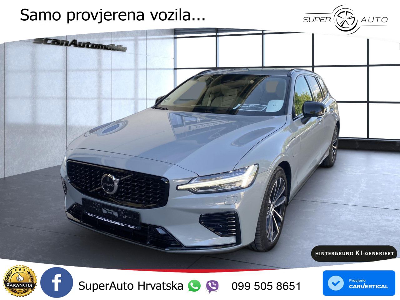 Volvo V60 2.0 T8 AWD Geartronic LED+GR SJED+ACC