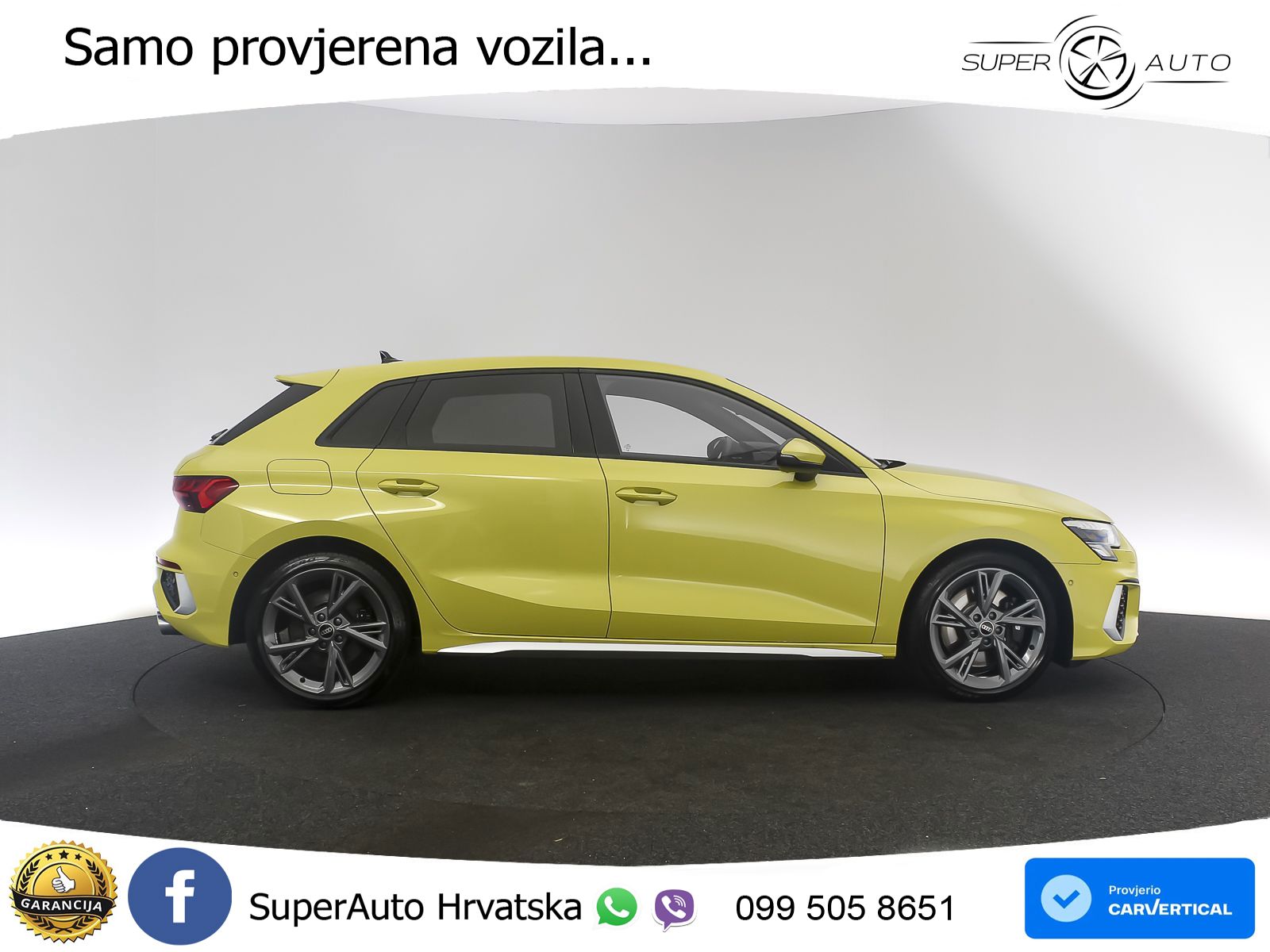 Audi S3 2.0 TFSI (310 KS) quattro S tronic LED+GR SJED+ACC