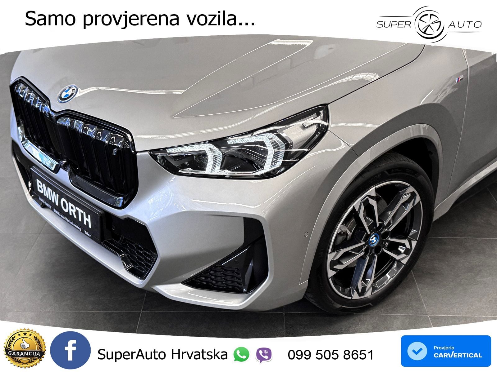 BMW iX1 68 kWh (313 KS) xDrive30 M Sport ACC+HEAD+GR SJED+360+PANO