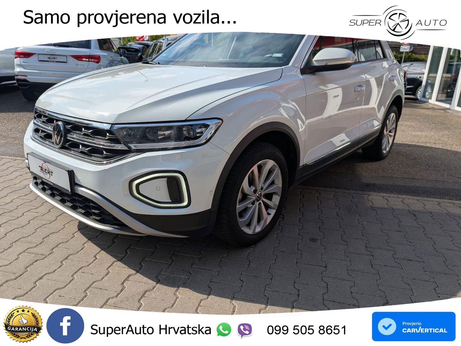 Volkswagen T-Roc 1.5 TSI (150 KS) LED+GR SJED+ACC