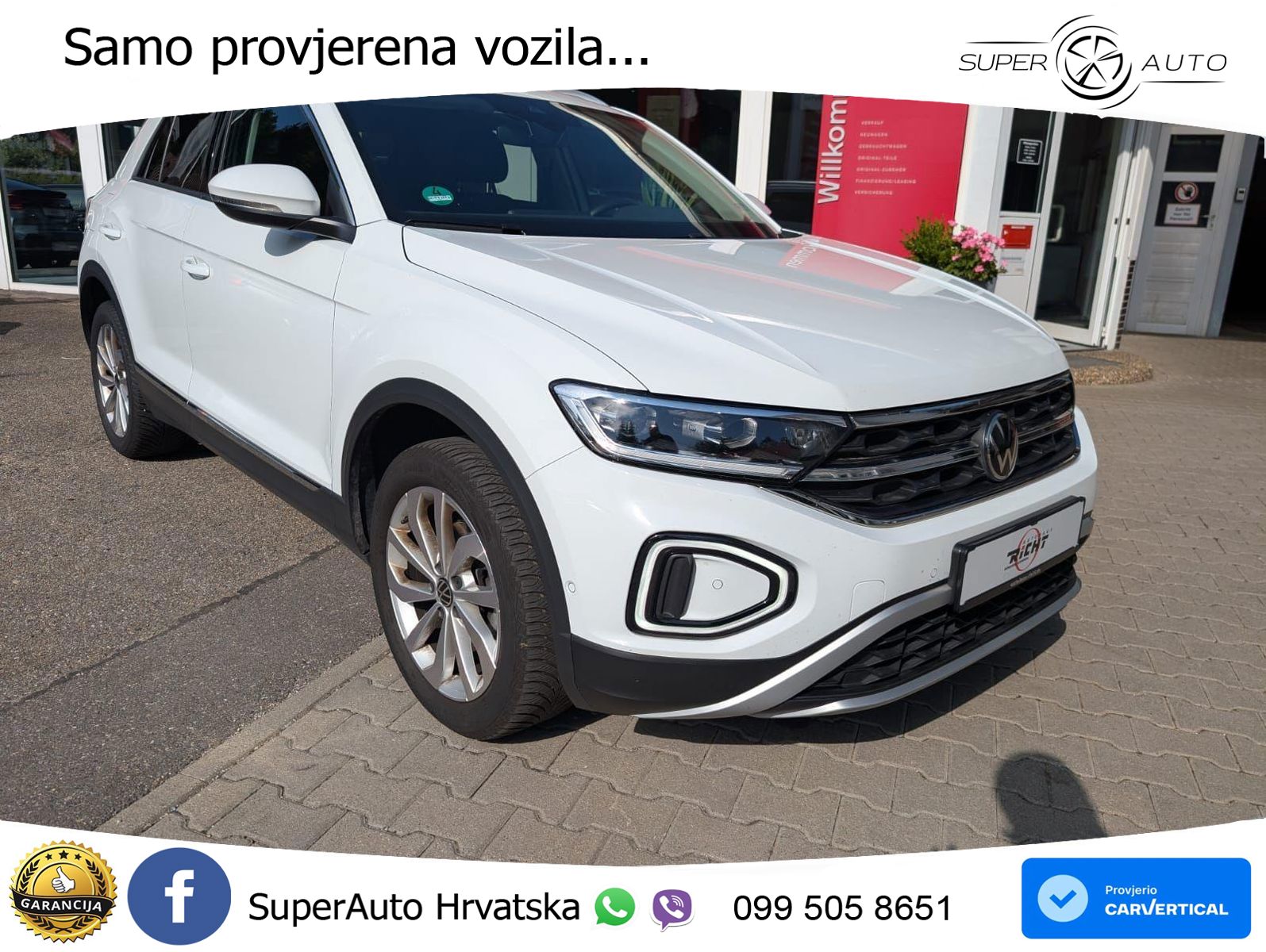 Volkswagen T-Roc 1.5 TSI (150 KS) LED+GR SJED+ACC